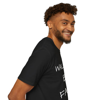 Walking by Faith, Not by Sight – Unisex Softstyle T- Shirt  Small -5x