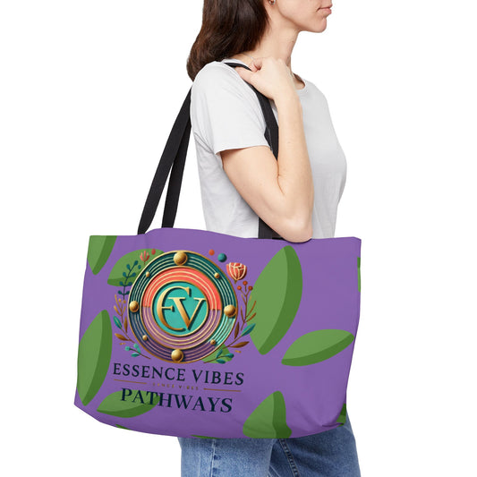 Weekender- Essence Vibes Pathways Tote Bag-