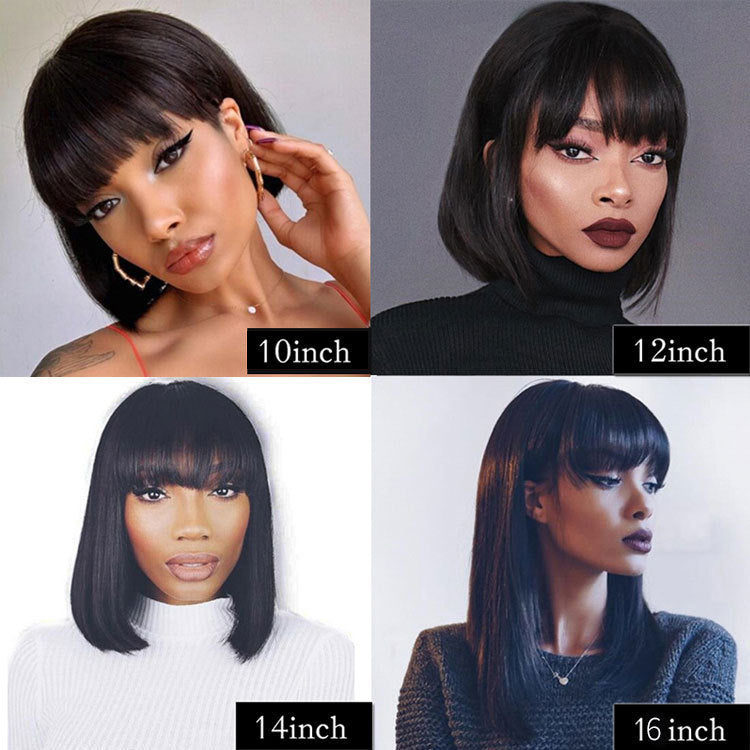 Unice Human Hair Wigs For Black Women 0 enika193