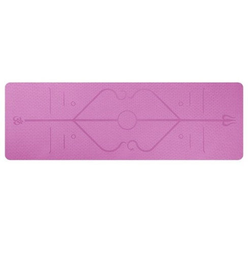 Yoga mat body position 0 enika193 Pink