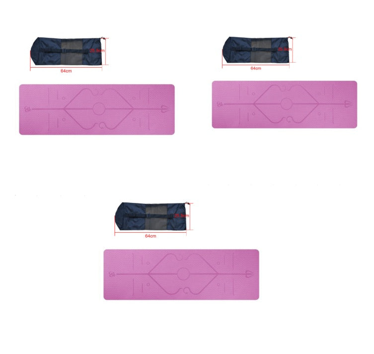 Yoga mat body position 0 enika193 Pink bag BUY3