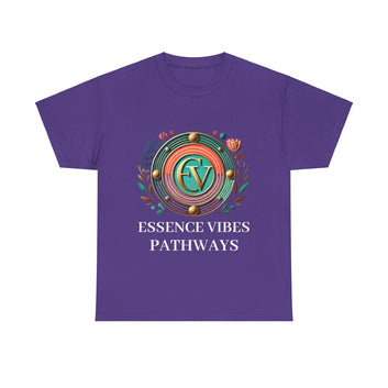 Unisex Heavy Cotton Essence Vibes Pathways Tee Shirt