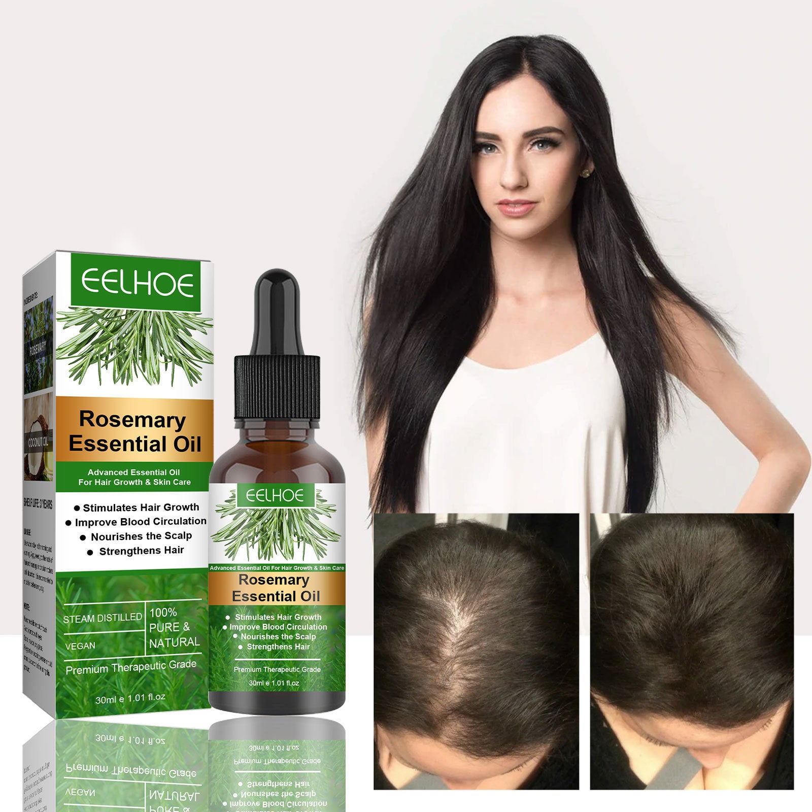 Rosemary Anti-Breakage Nourishing Hair Care Oil 0 enika193
